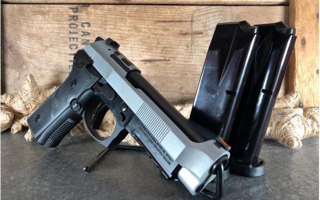 New Beretta 92XI SAO 9mm Two-Tone