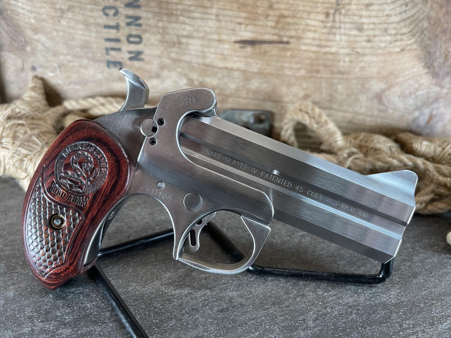 Bond Arms Snake Slayer IV 4.25" .45LC/.410GA NEW!