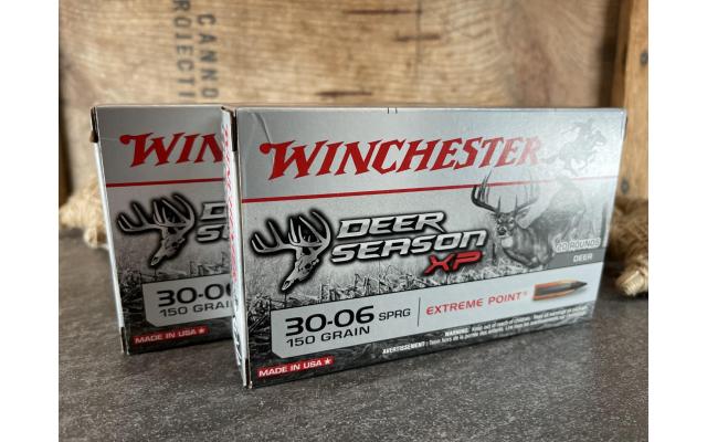 40 Rounds Winchester Deer Season XP 150GR .30-06SPRG