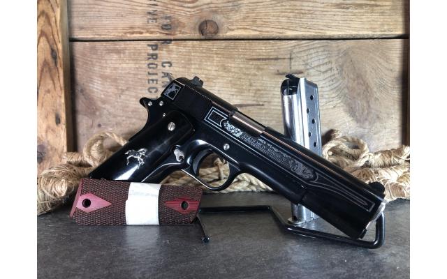 New Colt 1911 Oscuro Y Plata .38super