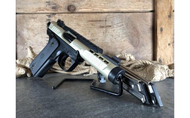 New Ruger MKIV 22/45 Champagne .22lr