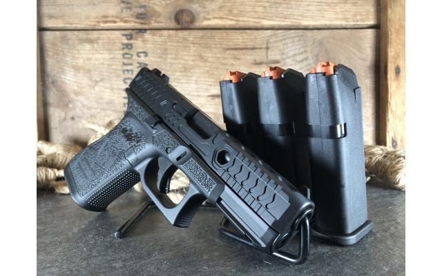 New Shark Coast Customs Glock 19 C4 Kavorka 9mm Black