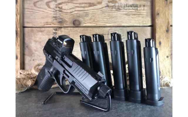 Pre-owned FNH 502 .22lr In Soft Case