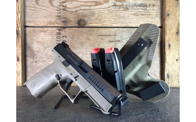 Pre-owned CZ P-10C 9mm In Hard Case