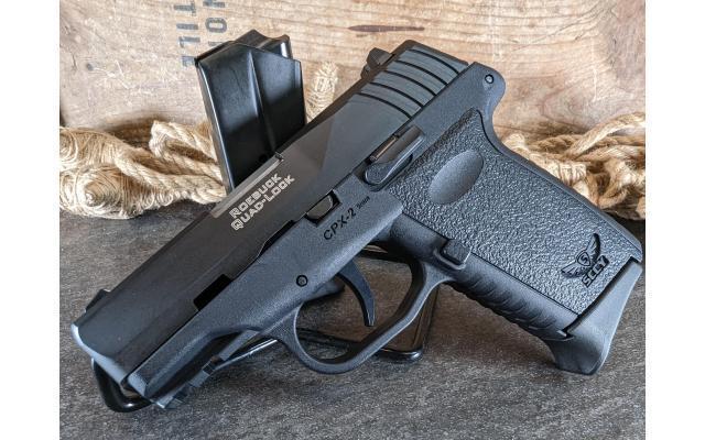 New Sccy CPX-2 9mm Black W/ Rail
