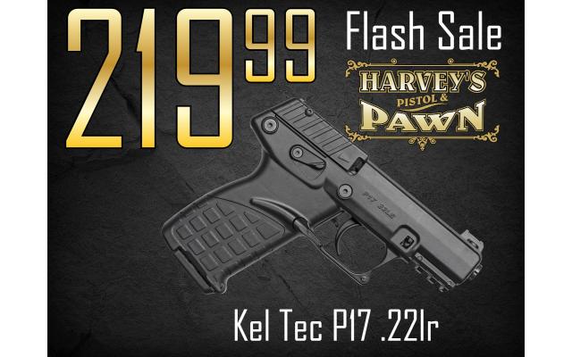 $35 Lays It Away! Kel Tec P17 .22lr - Flash Sale 05/29/26