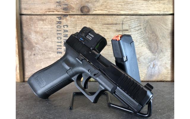 Pre-owned Glock 45 MOS 9mm w/ Aimpoint In Hard Case