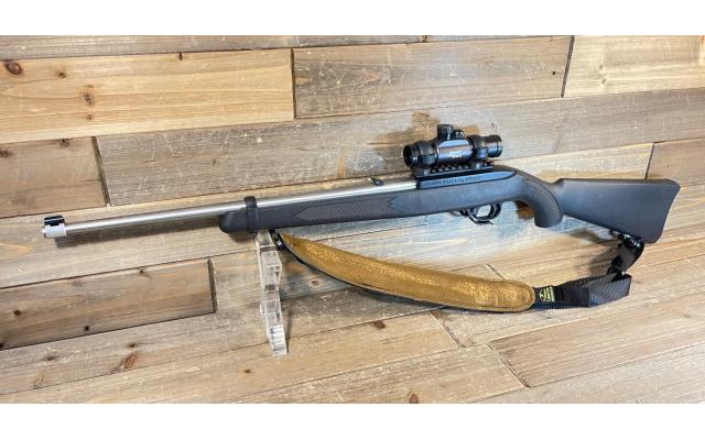 Ruger 10/22 18" .22LR w/ Tasco Pro Point optic, in soft case - Pre-Owned