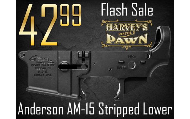 $35 Lays It Away! Anderson AM15 Stripped Lower - Flash Sale 06/08/26
