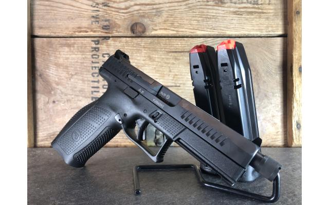 Pre-owend CZ P-10F 9mm In Hard Case