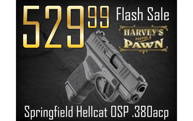 $69 Lays It Away! Springfield Hellcat OSP .380acp - Flash Sale 06/20/26