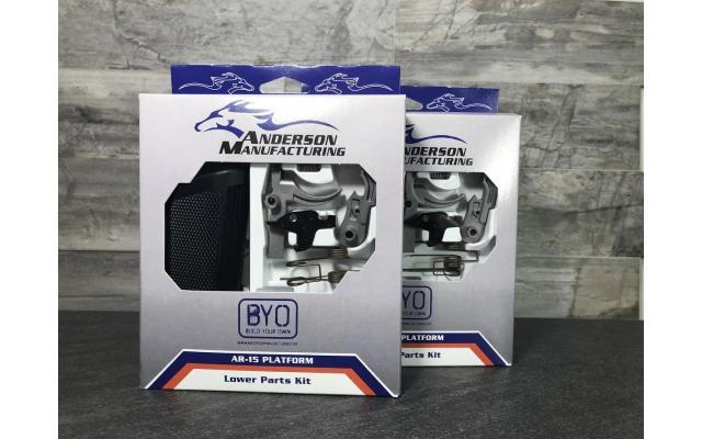 Two Anderson Manufacturing Lower Parts Kits
