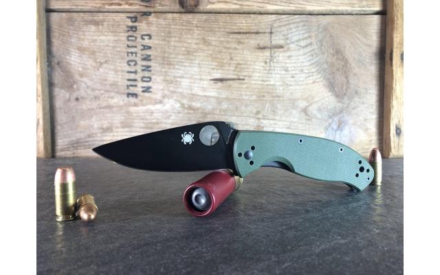 New SpyderCo Tenacious Green Folding Knife