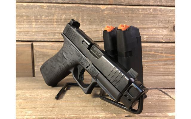 New SCC Glock 43x Blackout2 Comp 9mm
