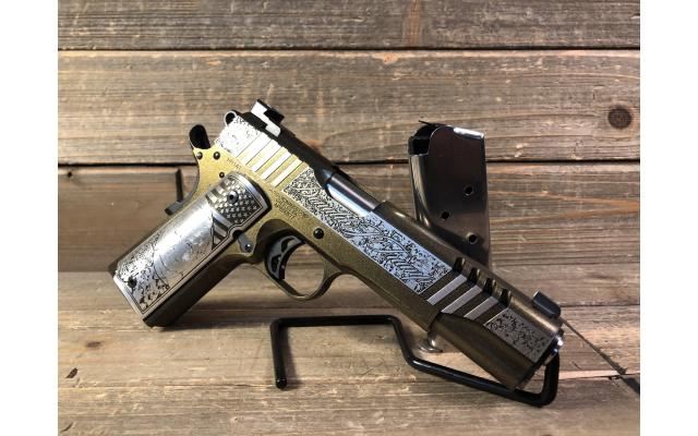 Pre-owned Auto ordnance 1911A1 Trump .45acp In Hard Case