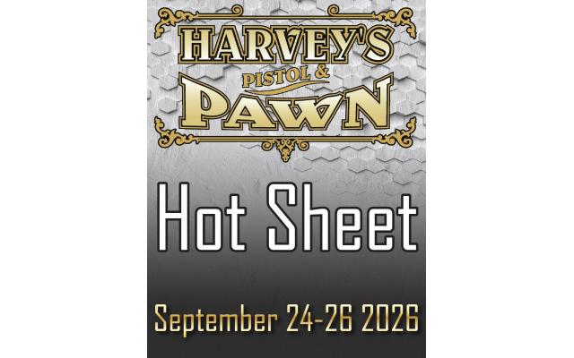 HOT SHEET 09/24/2026 - 09/26/2026
