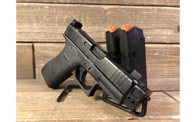 New SCC Glock 43x Blackout2 Comp 9mm