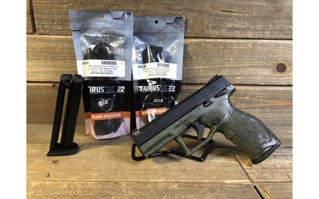 Pre-owned Taurus TX22 22LR in Box with 4 Magazines