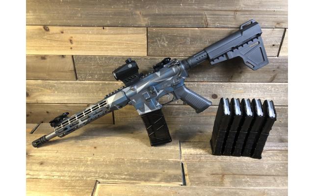Pre-Owned Palmetto PA-15 5.56 NATO with Hawke Endurance Red Dot and 6 Magazines