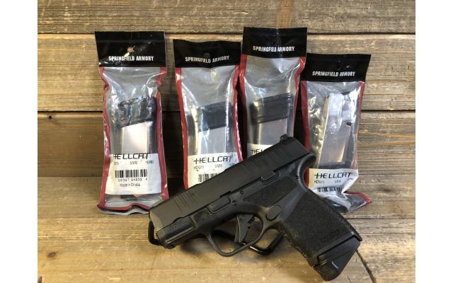 New Springfield Hellcat OSP 9mm in Box with 4 New 15 Round Magazines
