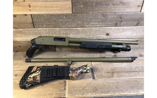 Pre-Owned Mossberg 500 12GA w/ Barrel and stock