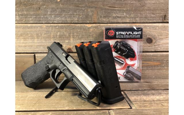 LEO Turn In Glock 17 Gen4 9mm With Pre-owned StreamLight TLR-8X Flash Light/Laser