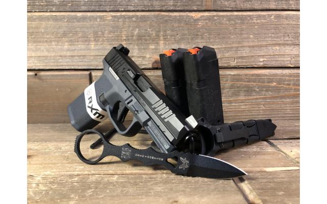 Pre-owned Ruger RXM 9mm In Hard Case with Benchmade Mini SOCP Knife