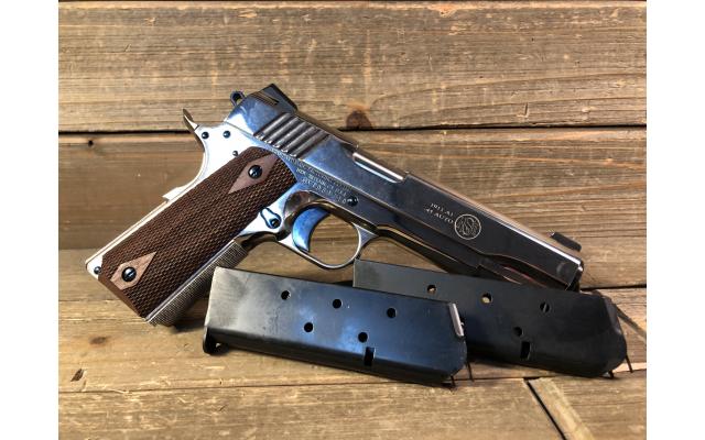 New Standard Manufacturing 1911N .45acp Chrome Nickel