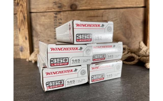 100 Rounds Winchester 145GR .350 Legend FMJ