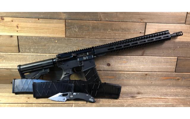 New Moore MPA-LR15 5.56NATO with Microtech Stitch Ram-Lok & Extra Mags