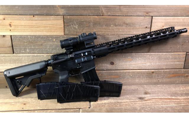 New Radical FR-16 5.56NATO w/ Sig Sauer Romeo MSR/Juliet3 Magnifier & Extra Mags