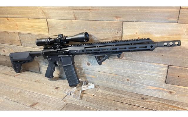 Anderson AM-15 16" .458SOCOM w/ Busnell Banner 3-9x40 Scope, no box - Pre-Owned