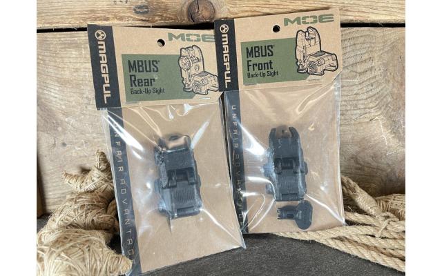 Magpul MBUS Front & Rear Gen 2 Flip-Up Sights - NEW!