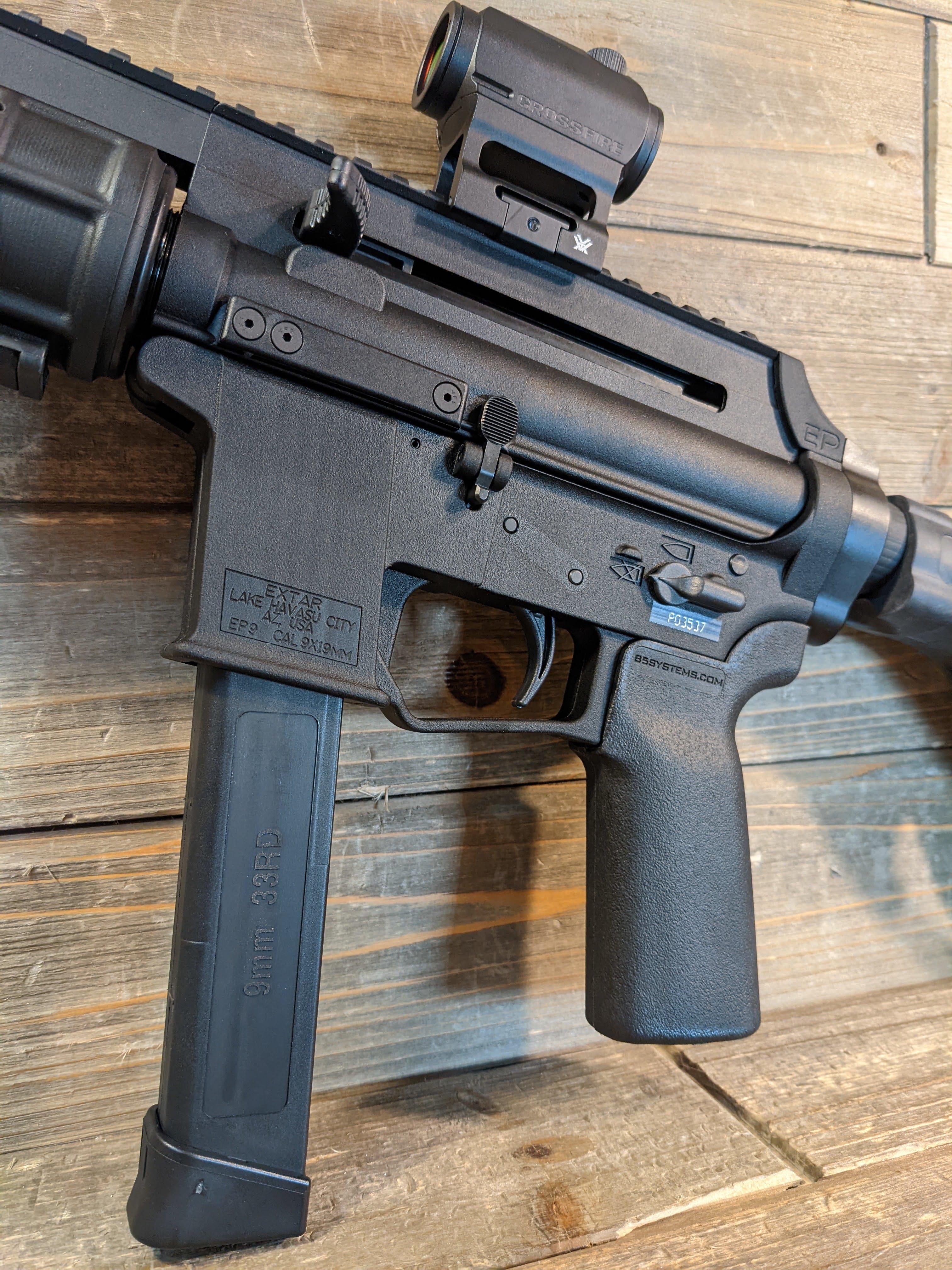 New Extar EP9 9mm W/ Vortex Crossfire & Six Magazines - harveysauctions.com