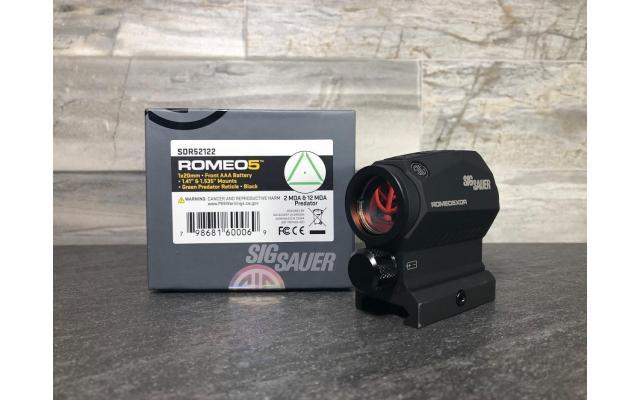 New Sig Sauer Romeo 5X XDR Compact Red Dot Sight
